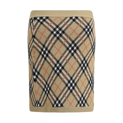 Archivio Check Miniskirt