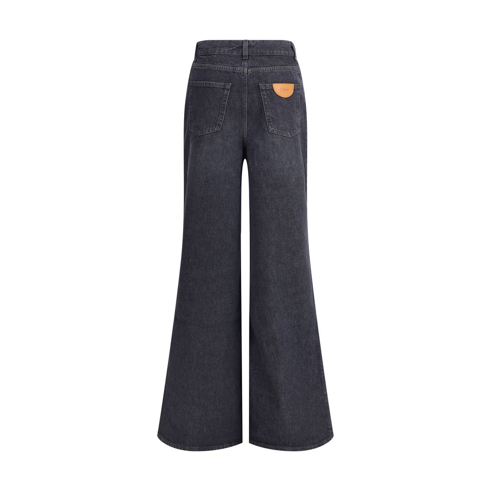Wide-leg Jeans