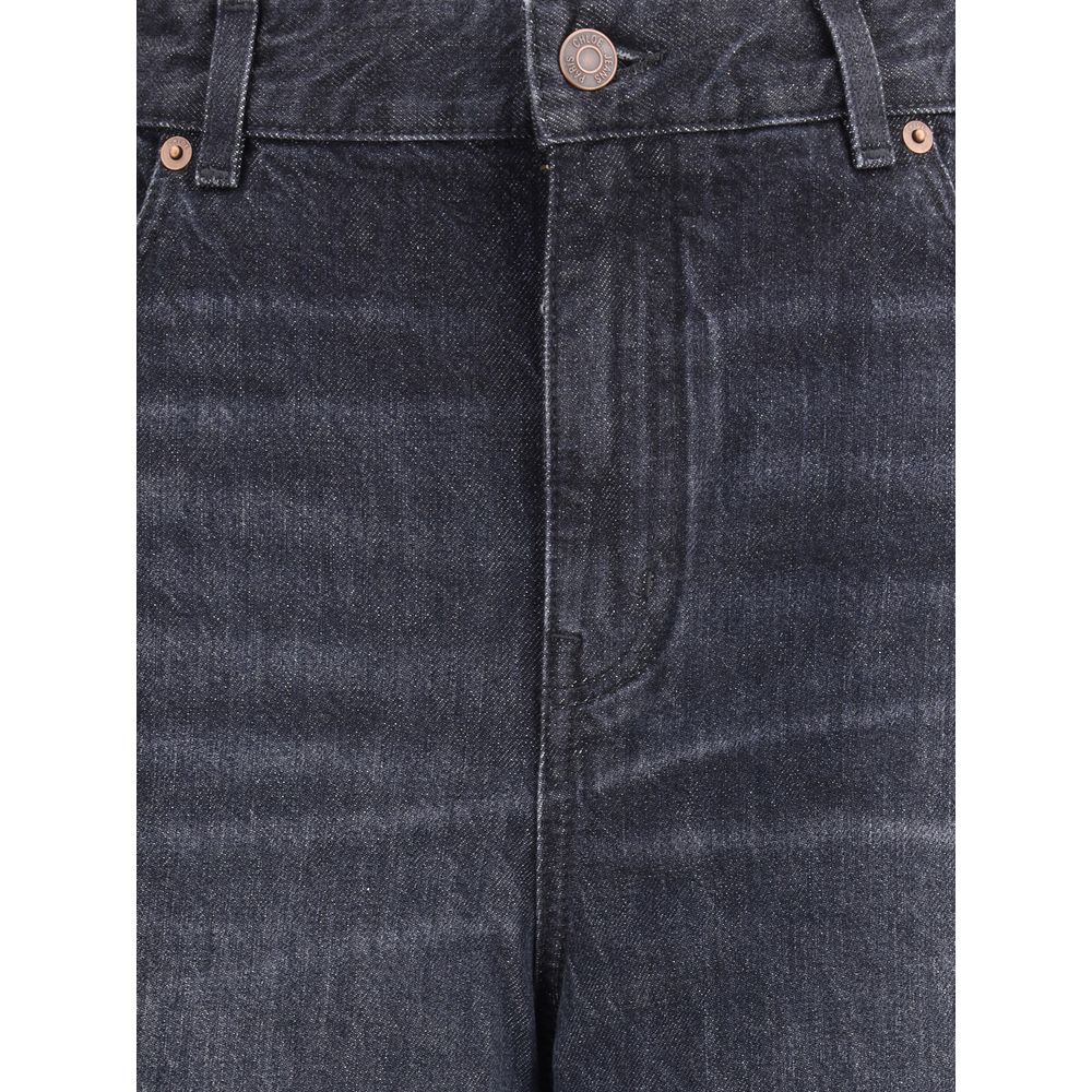 Wide-leg Jeans