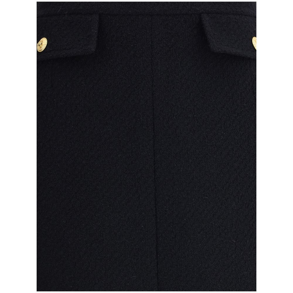 Bouclé wool midi Skirt