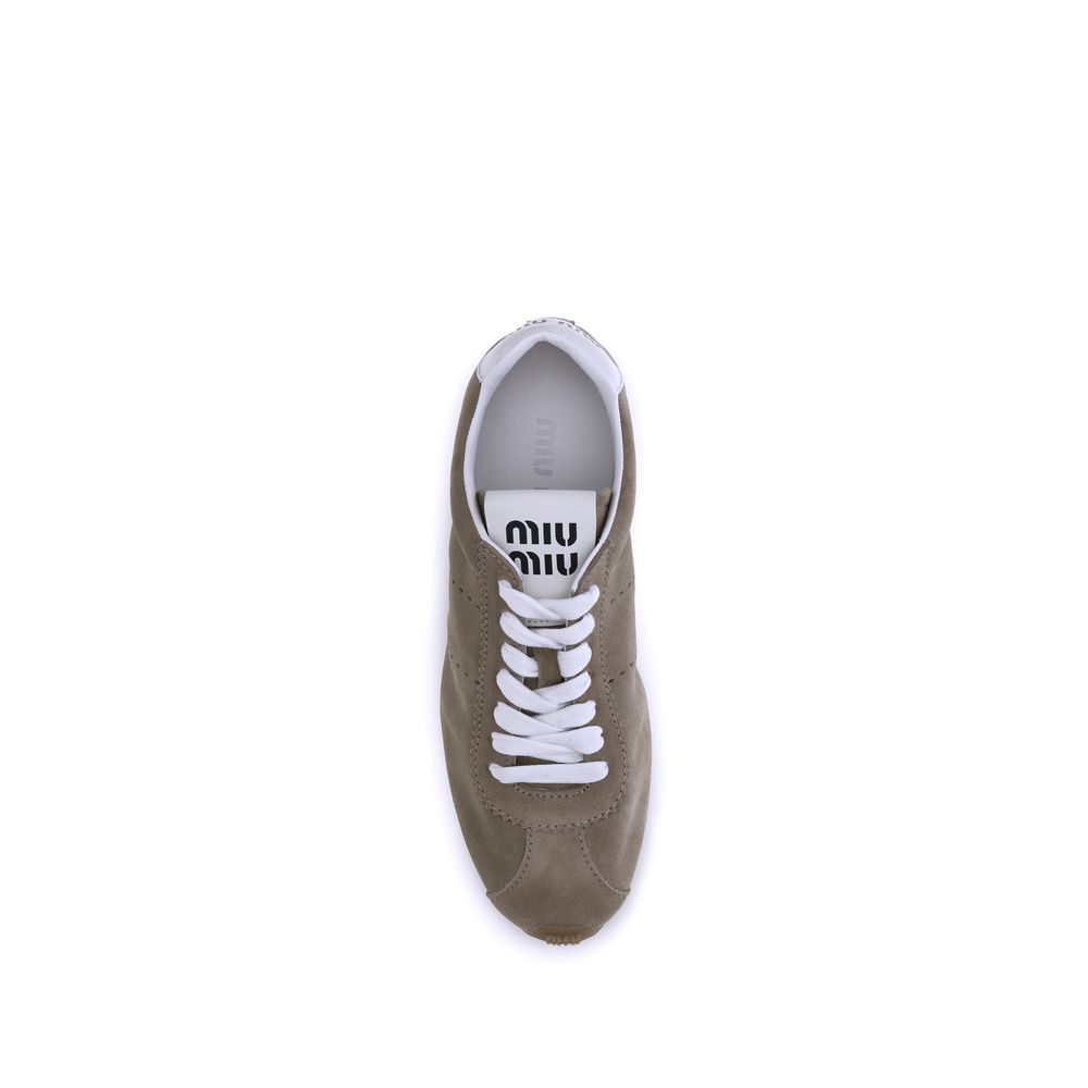 Suede Plume Sneakers