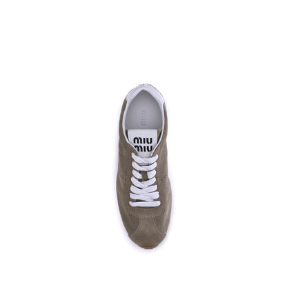 Suede Plume Sneakers