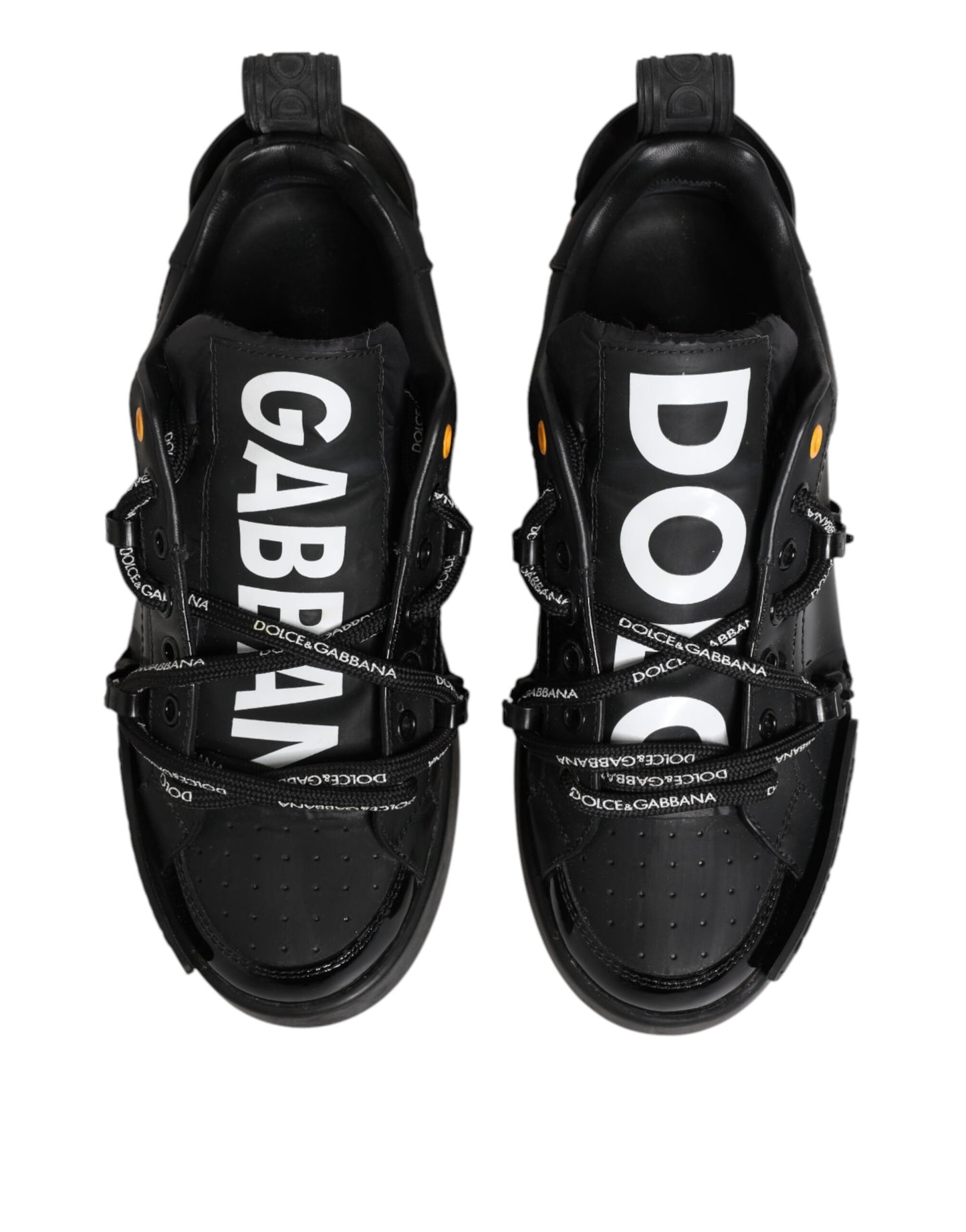 Black Portofino Low Top Men Sneakers Shoes