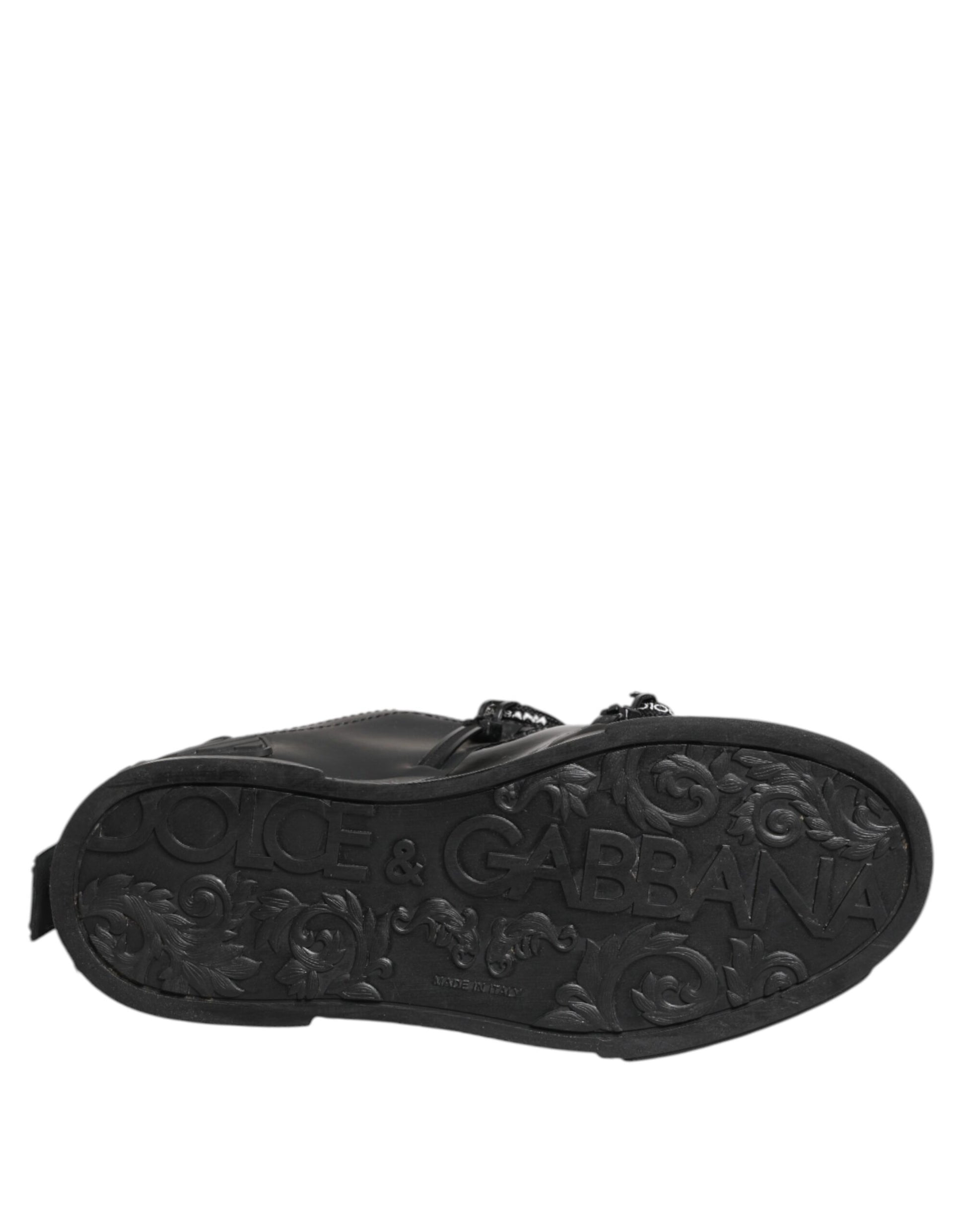 Black Portofino Low Top Men Sneakers Shoes