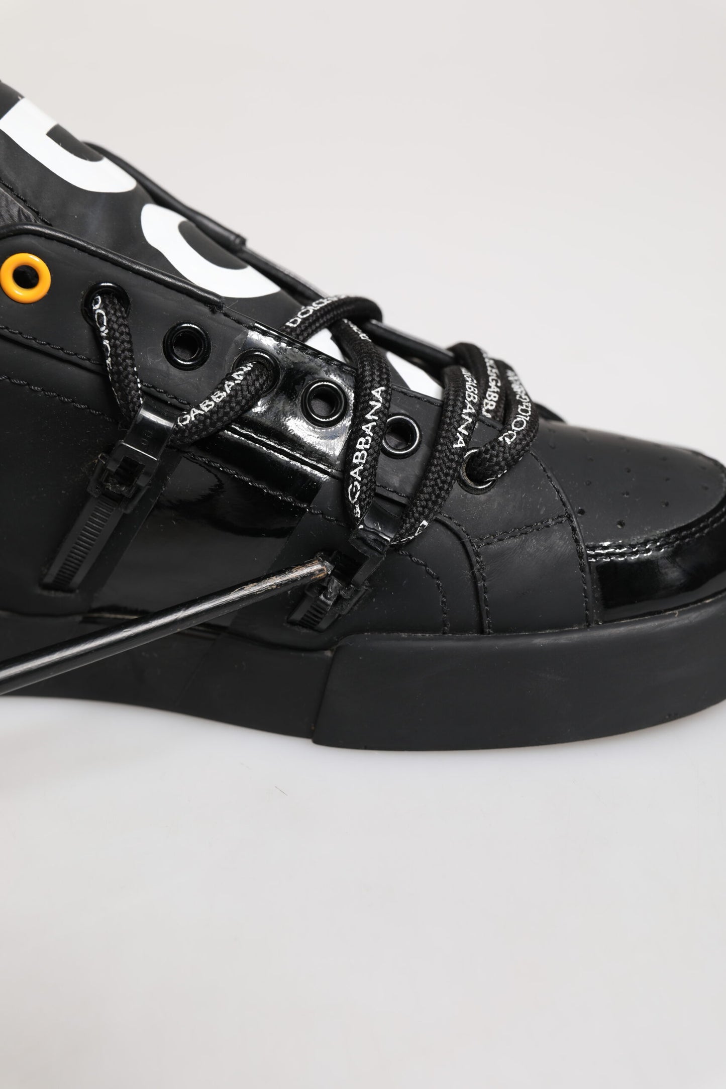 Black Portofino Low Top Men Sneakers Shoes
