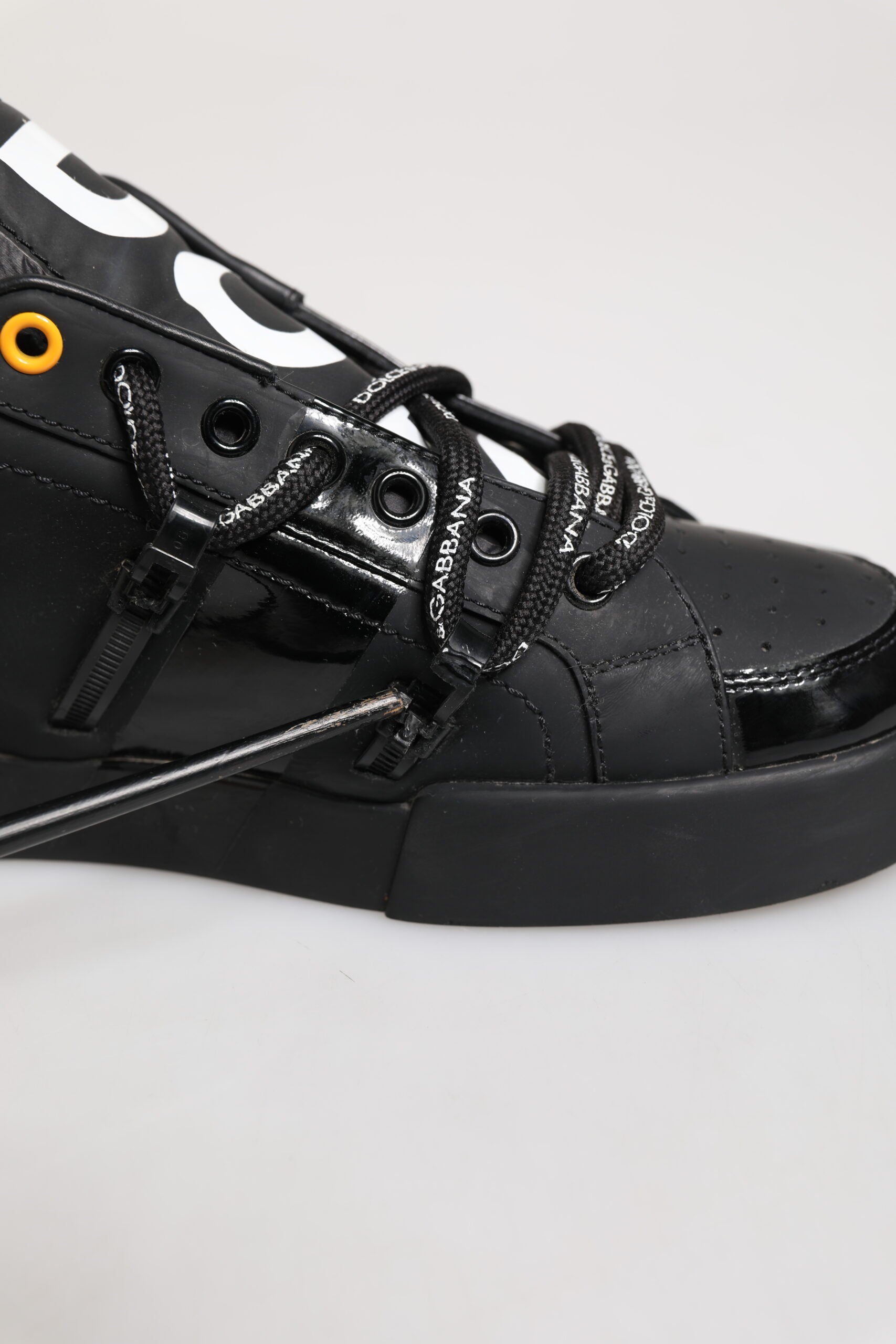 Black Portofino Low Top Men Sneakers Shoes