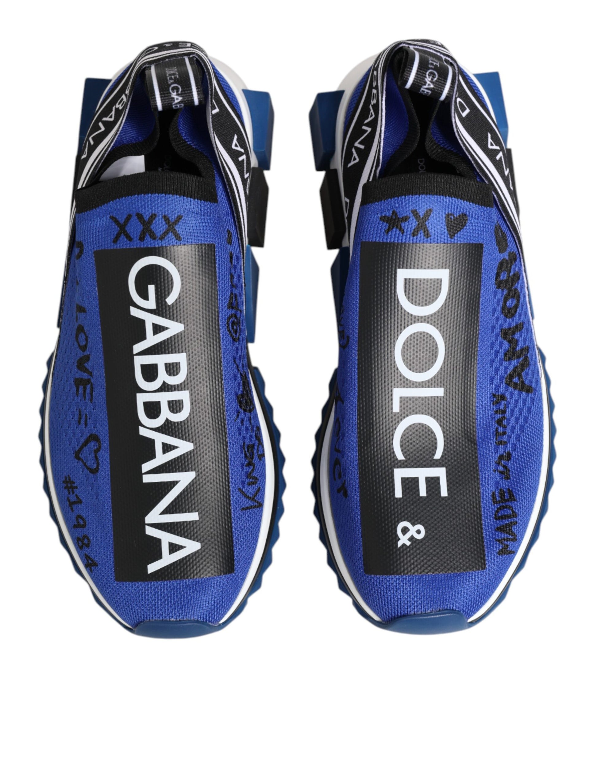 Blue Logo Low Top Sorrento Sneakers Shoes