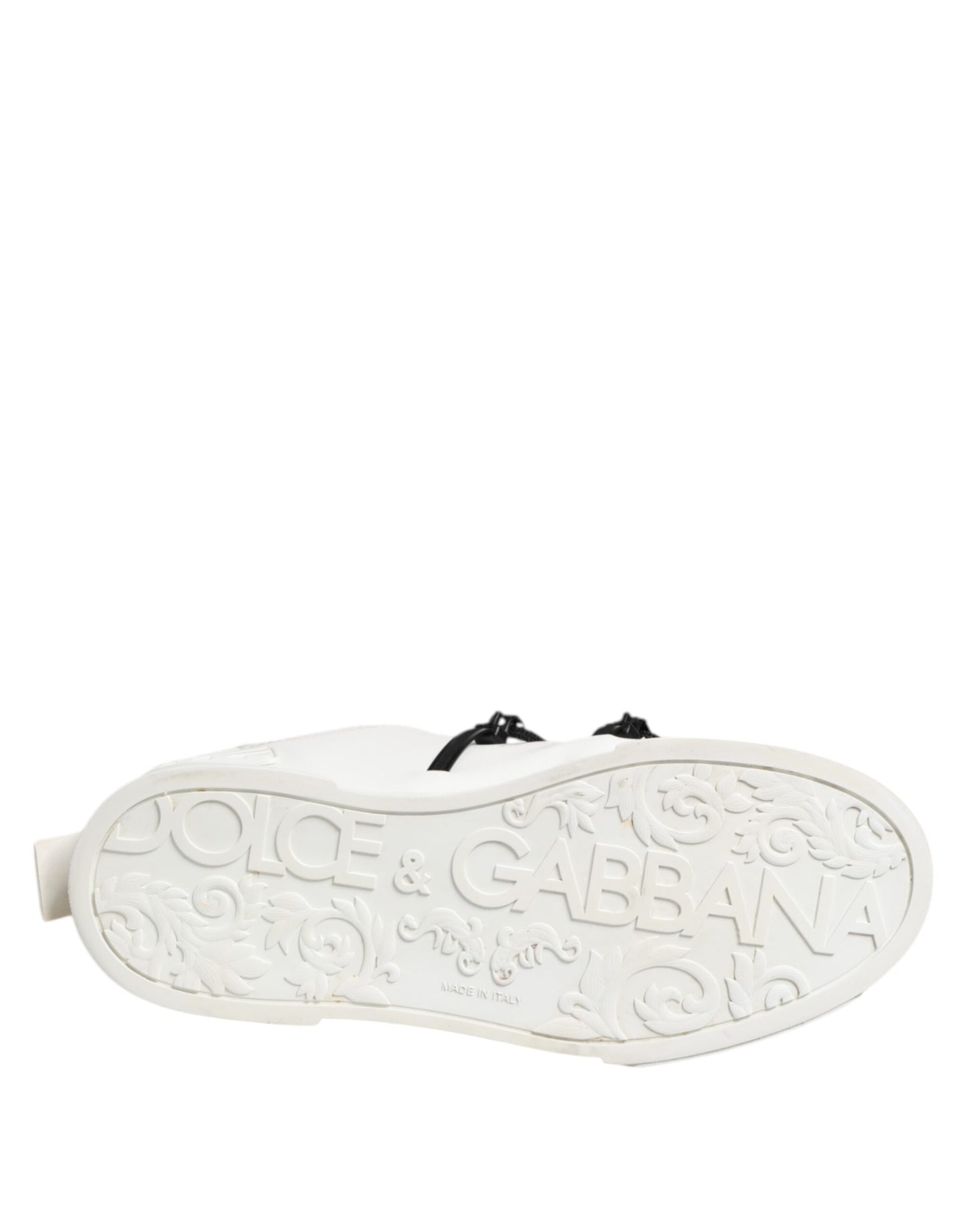 White Leather Lace Up Men Sneakers Shoes