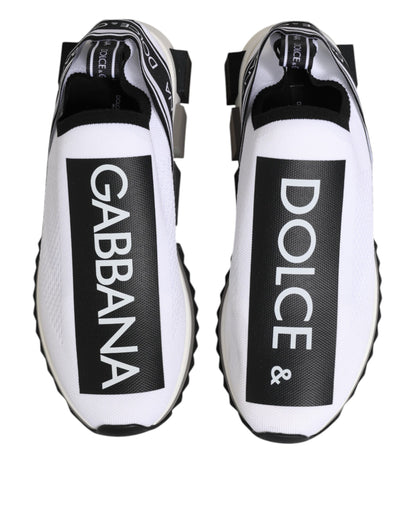 White SORRENTO Slip On Low Top Sneakers Shoes