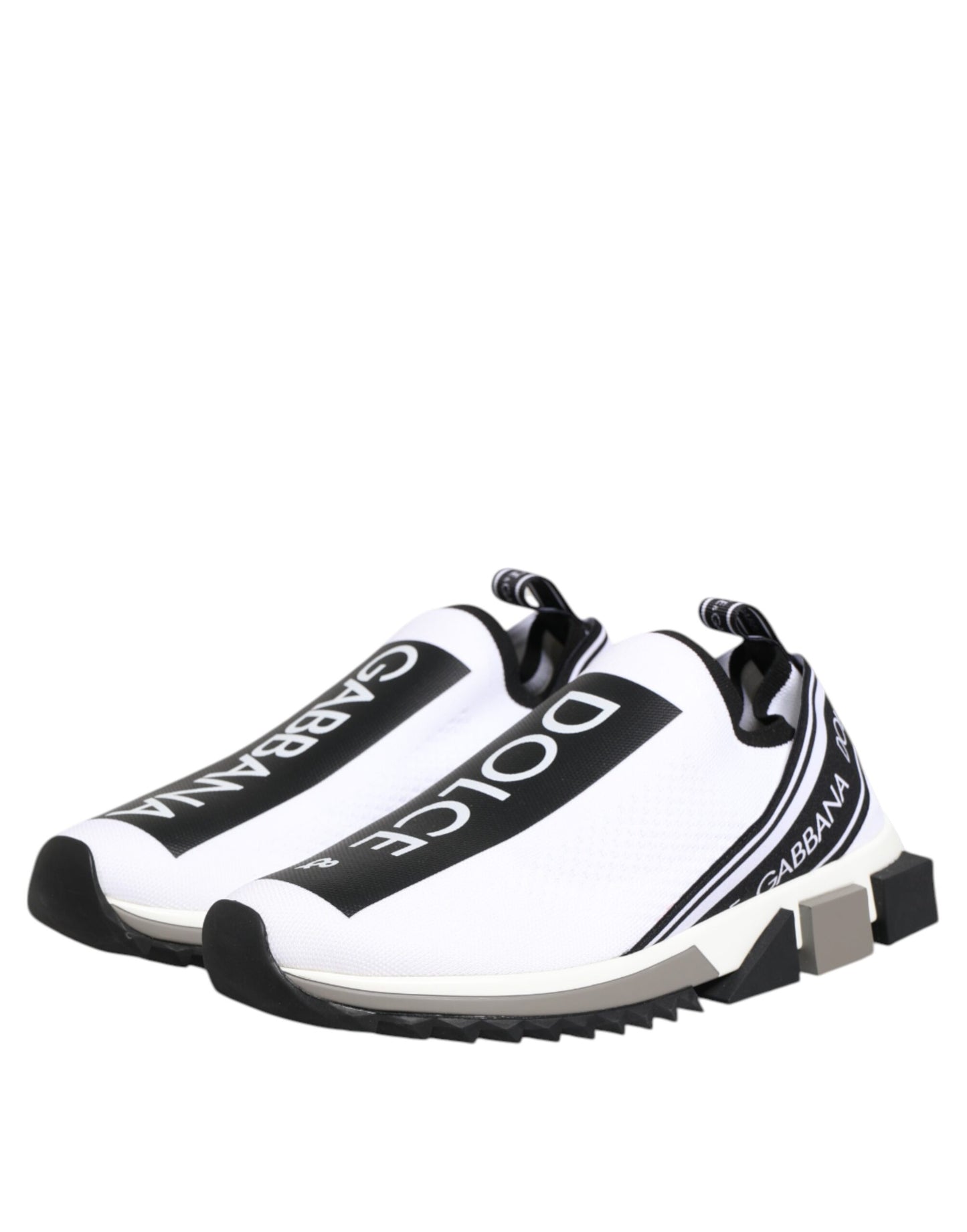 White SORRENTO Slip On Low Top Sneakers Shoes