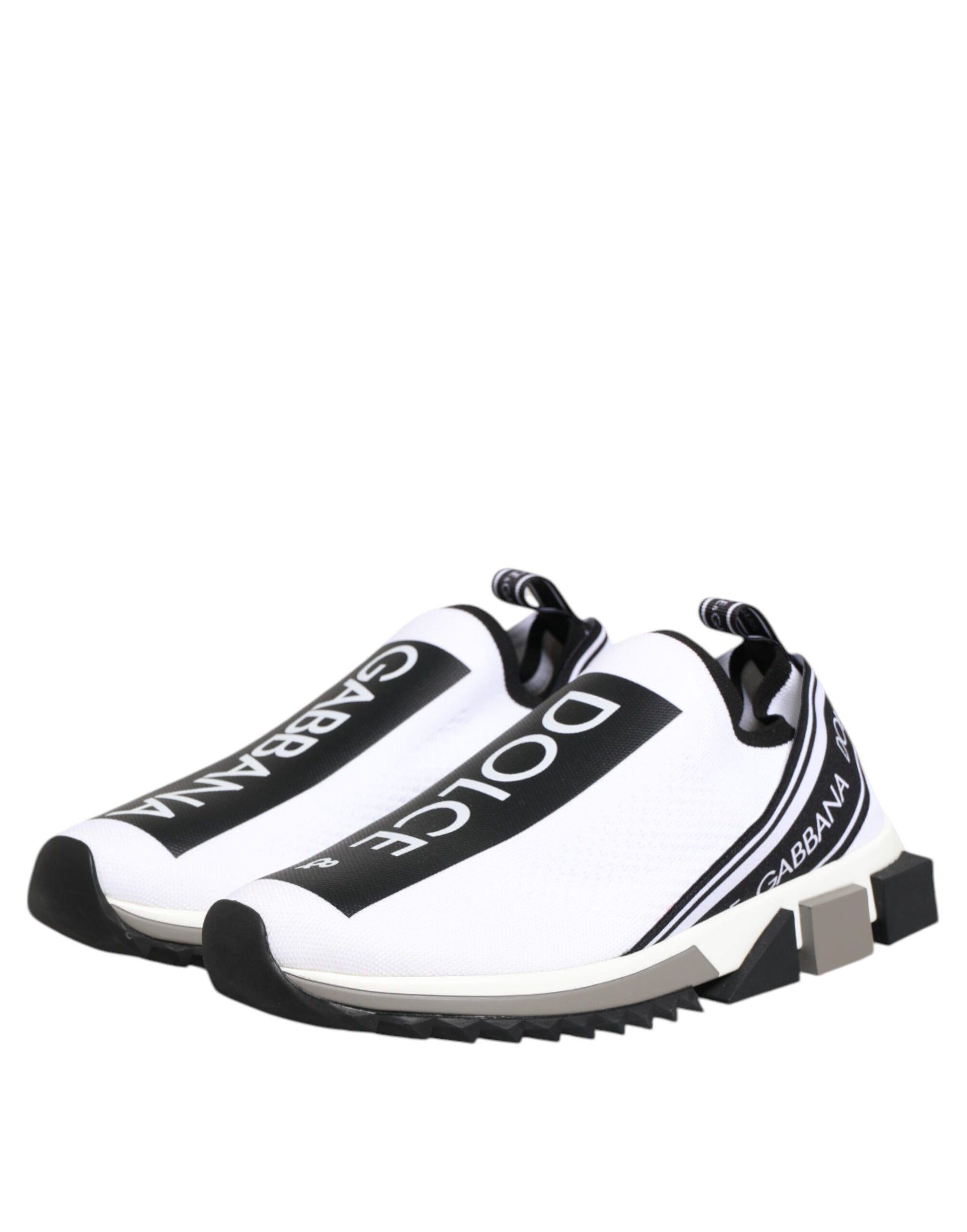 White SORRENTO Slip On Low Top Sneakers Shoes
