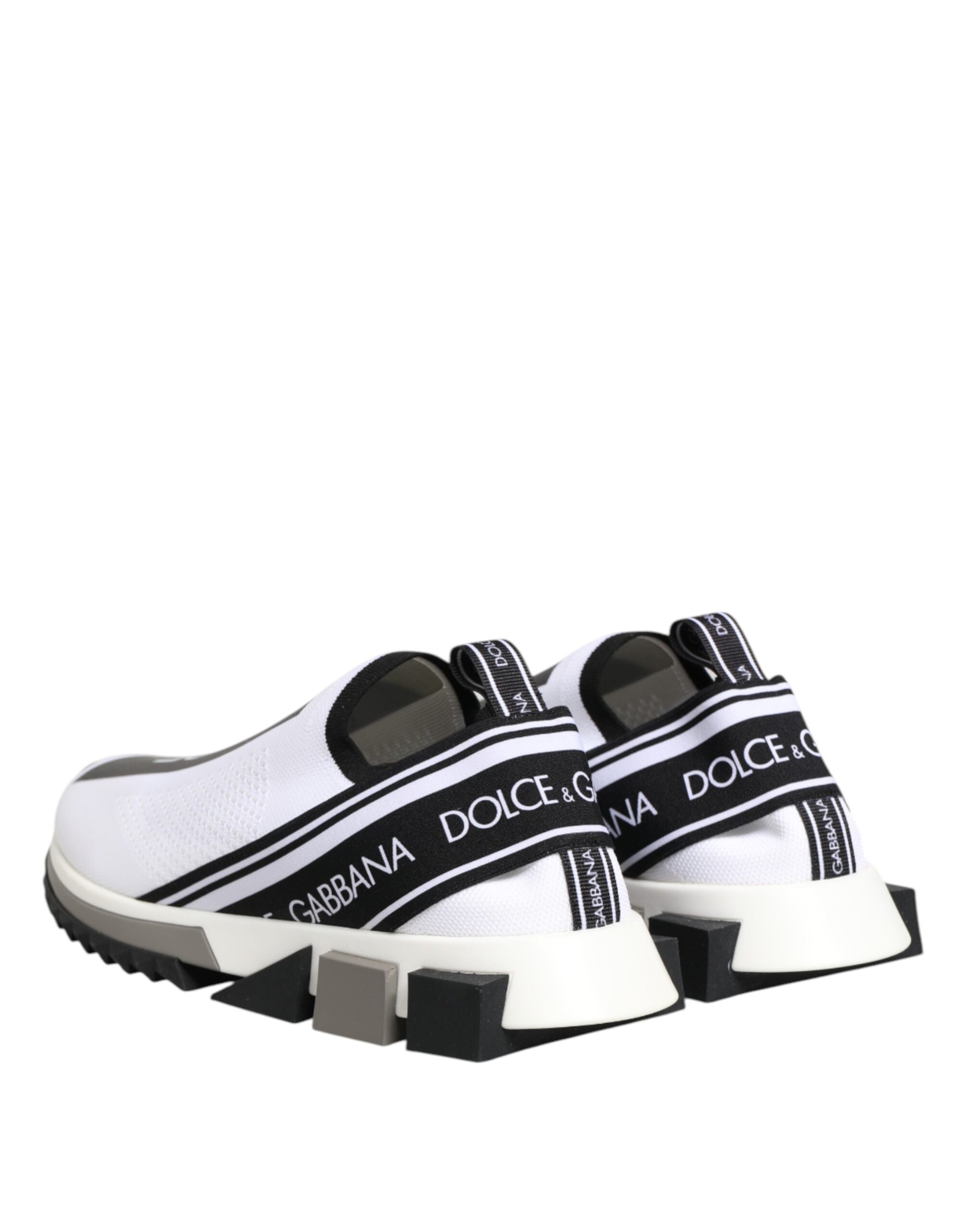 White SORRENTO Slip On Low Top Sneakers Shoes