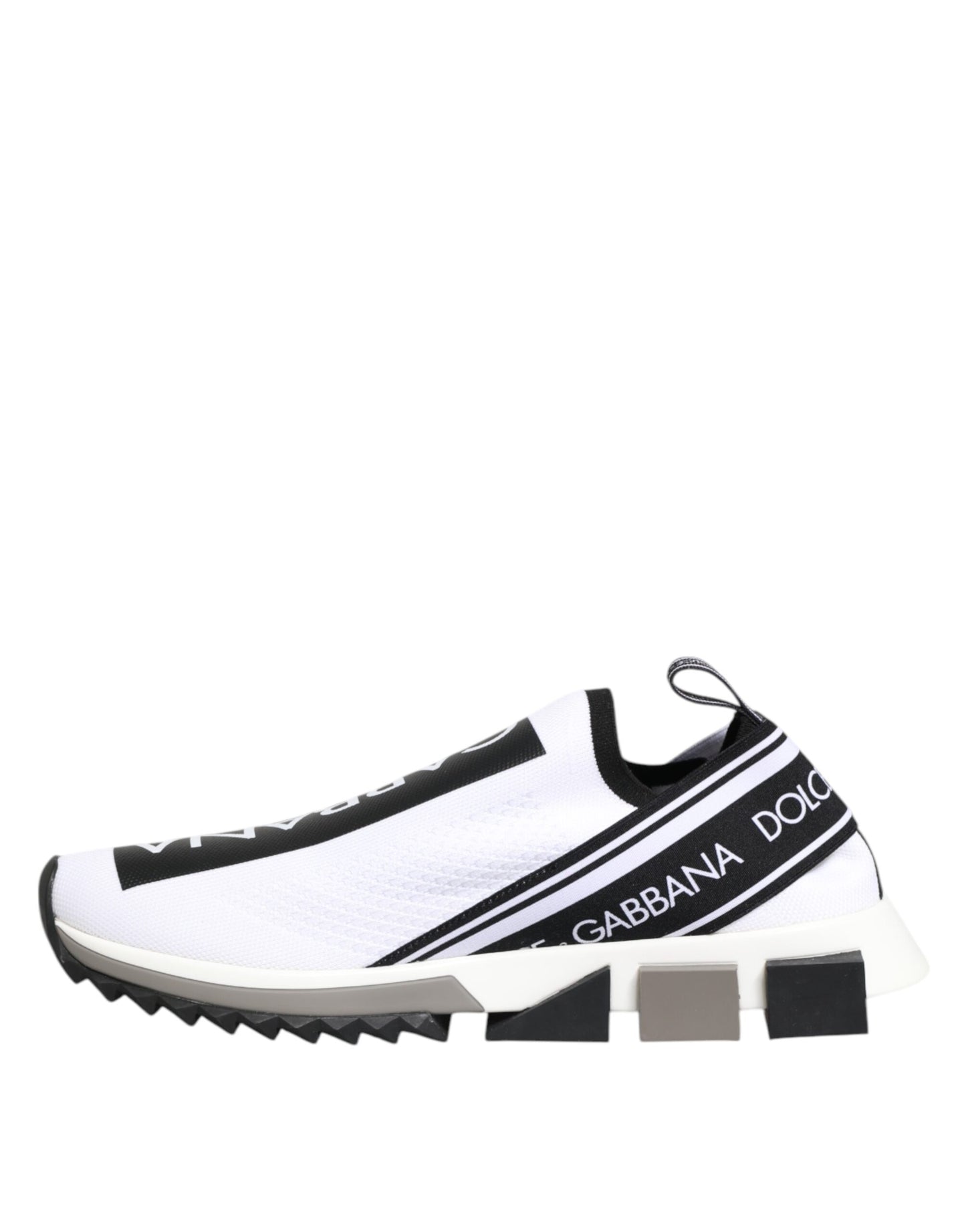 White SORRENTO Slip On Low Top Sneakers Shoes