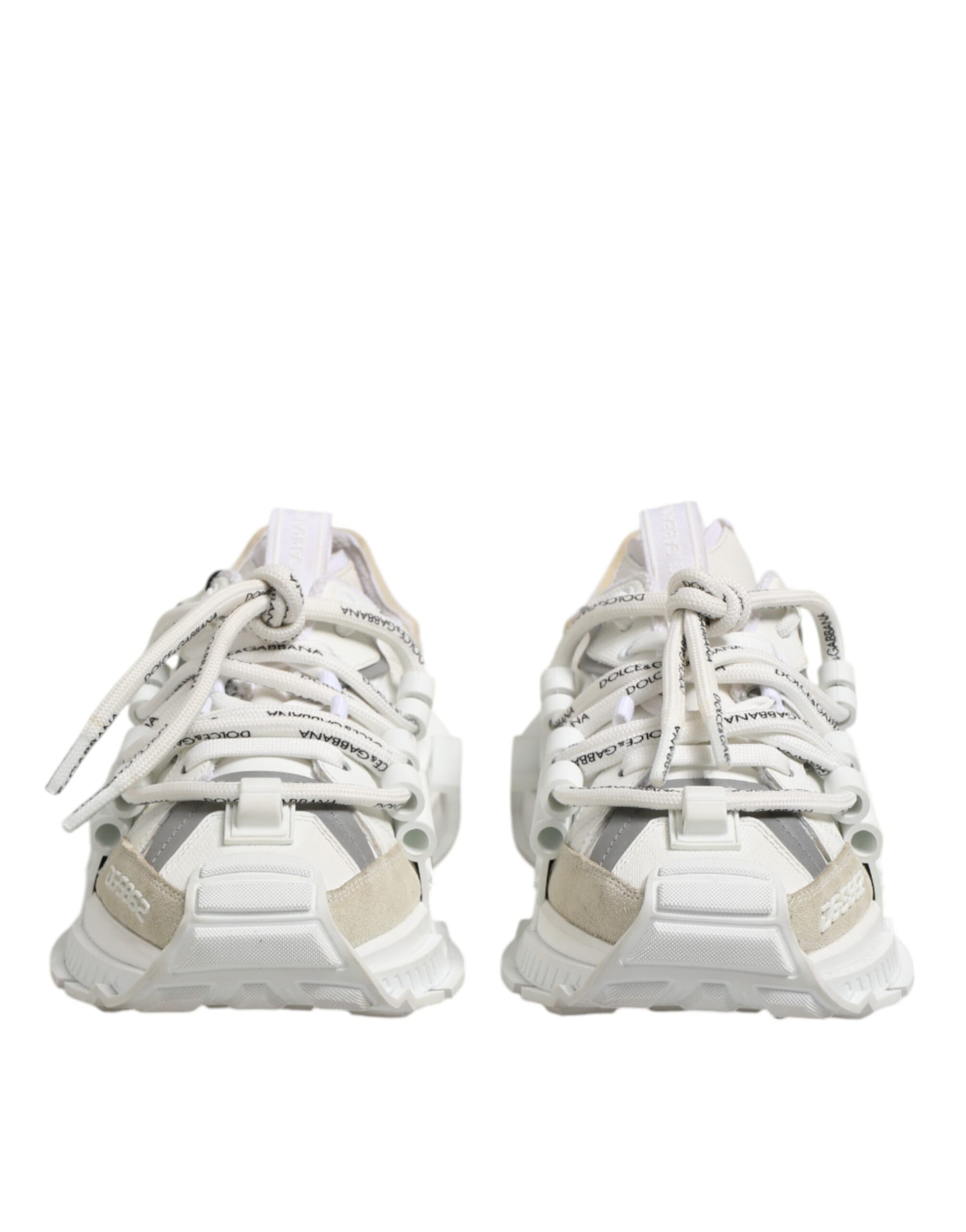 White Silver Low Top SPACE Men Sneakers Shoes