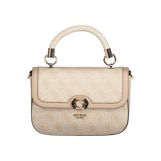 Pink Polyethylene Women Handbag