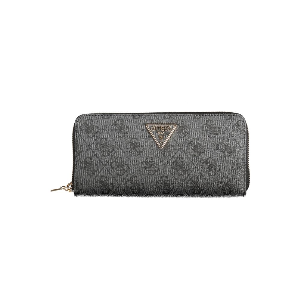Black Polyethylene Women Wallet