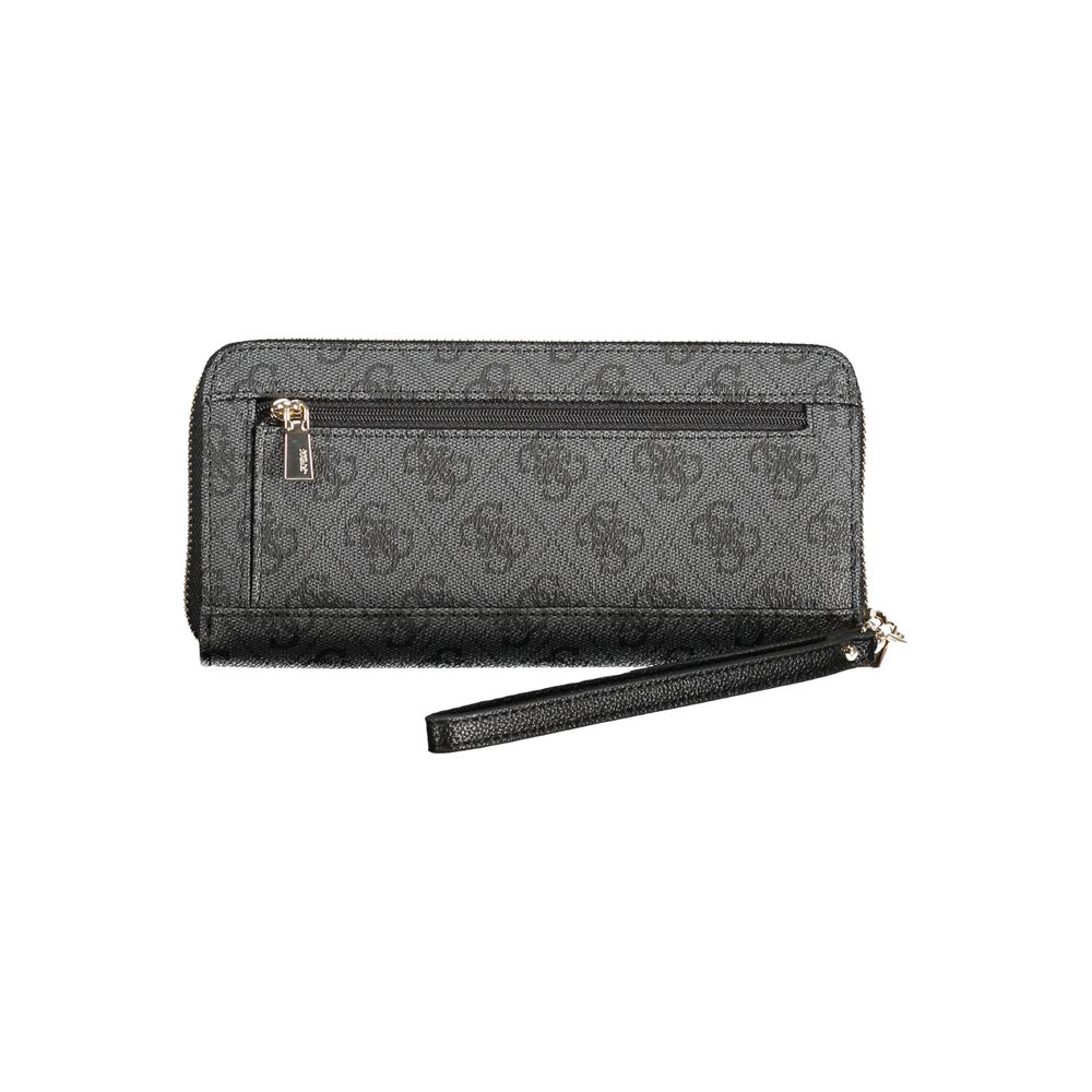 Black Polyethylene Women Wallet