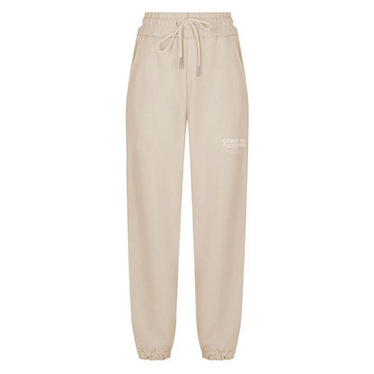 Beige Cotton Jeans & Pant