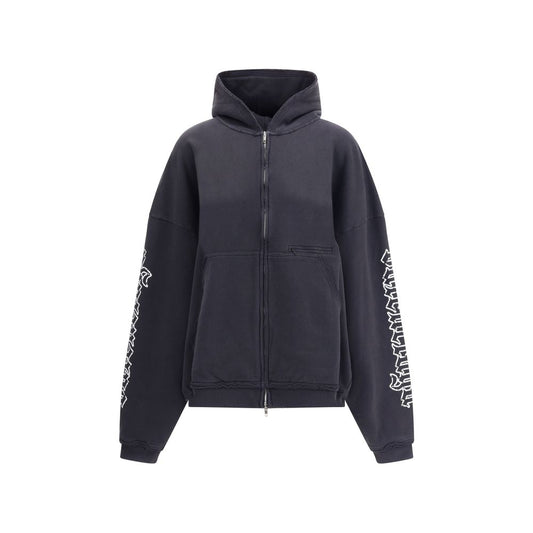 Blackletter script motif Hoodie