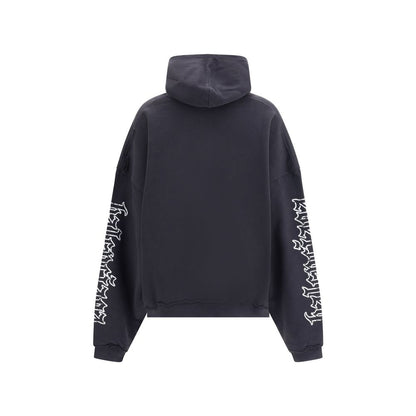 Blackletter script motif Hoodie