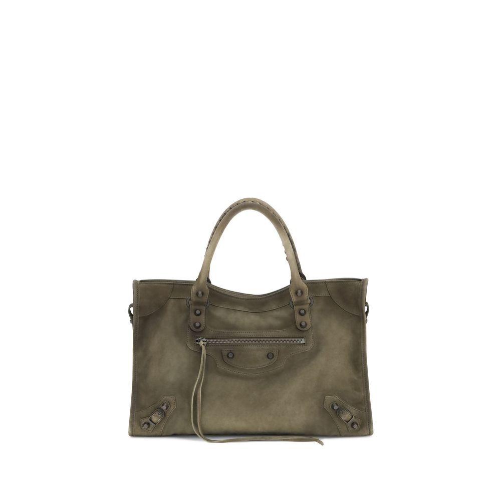 Suede Le City medium Handbag