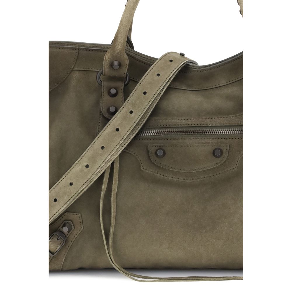 Suede Le City medium Handbag
