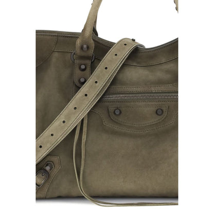 Suede Le City medium Handbag