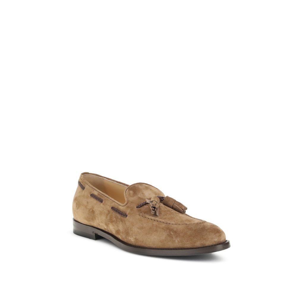Suede Loafers