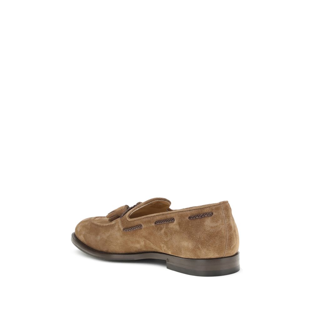 Suede Loafers
