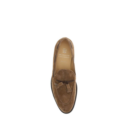 Suede Loafers
