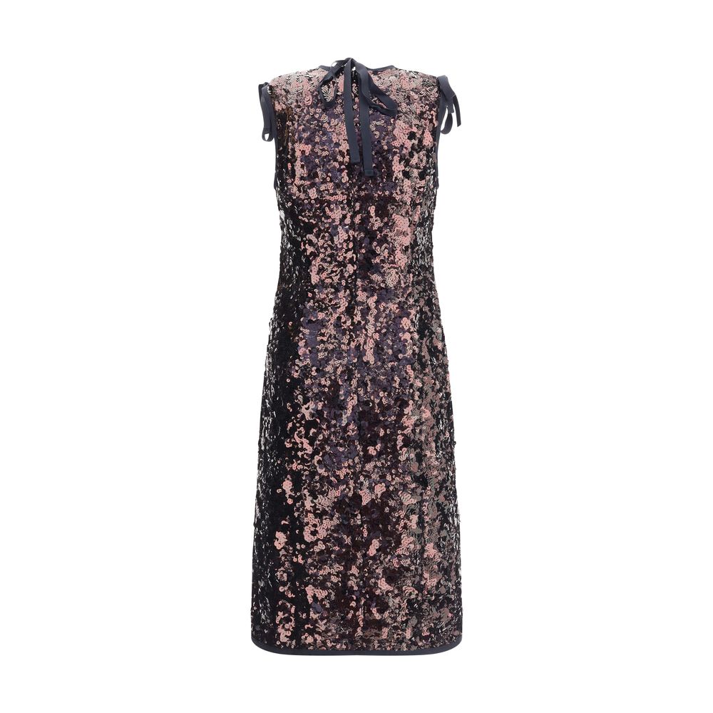 Sequined midi Dress