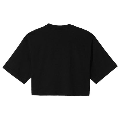 Black Cotton Tops & T-Shirt