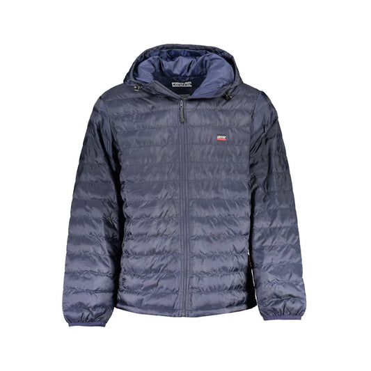 Blue Polyester Jacket