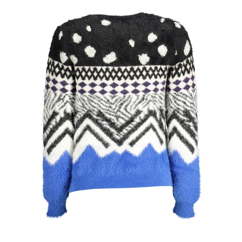 Black Polyester Sweater