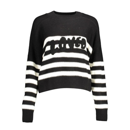 Black Cotton Sweater
