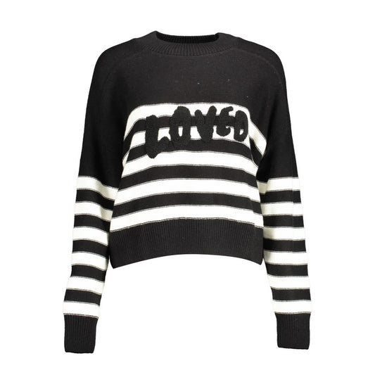 Black Cotton Sweater