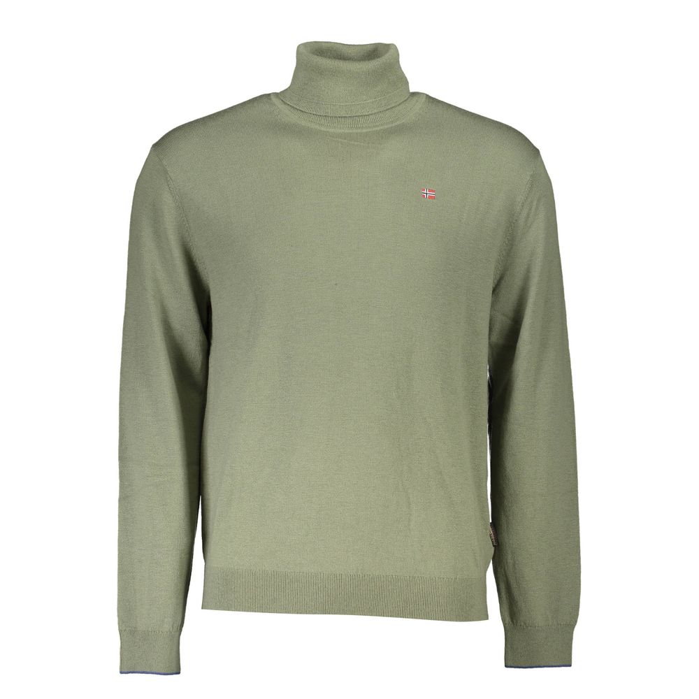 Jersey de lana verde