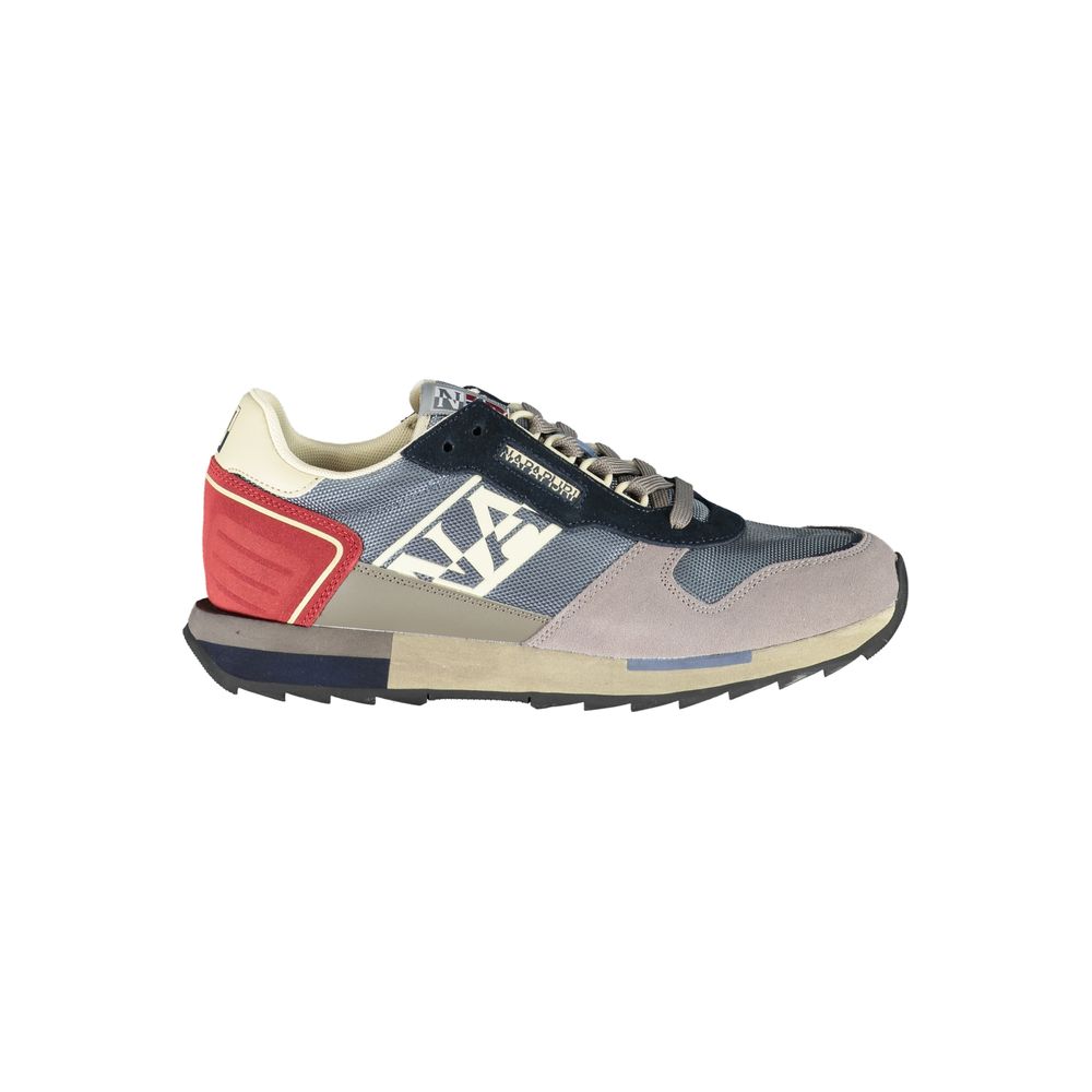 Gray Polyester Sneaker