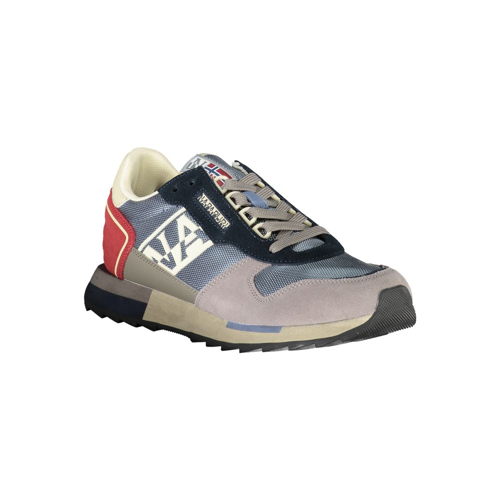 Gray Polyester Sneaker