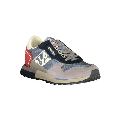 Gray Polyester Sneaker