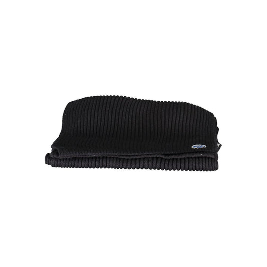 Black Cotton Scarf