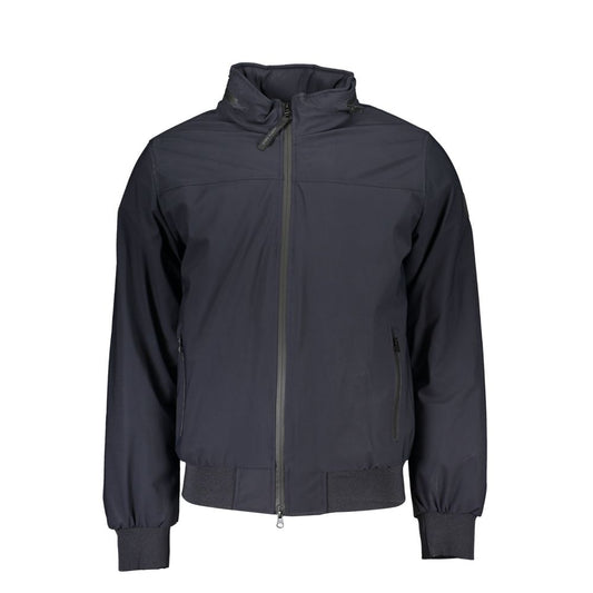 Blue Polyester Jacket