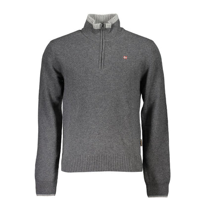 Jersey de tela gris