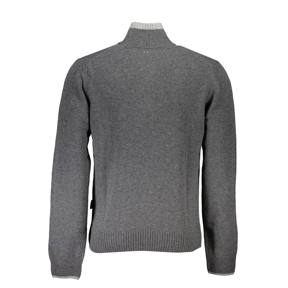 Jersey de tela gris