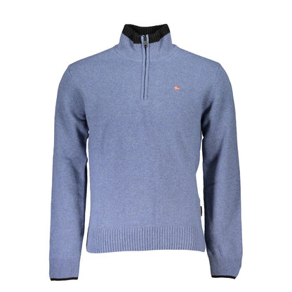 Jersey de tela azul
