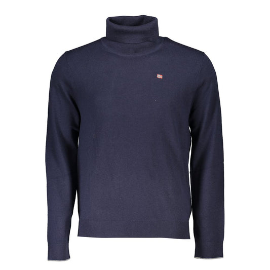 Jersey de tela azul