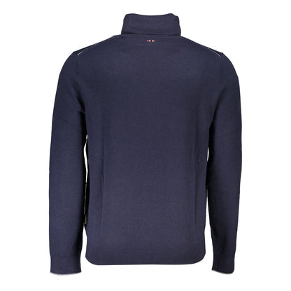 Jersey de tela azul