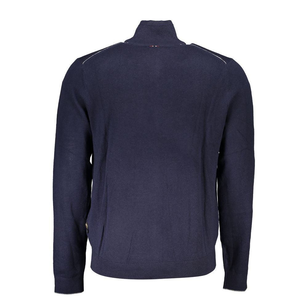 Jersey de tela azul