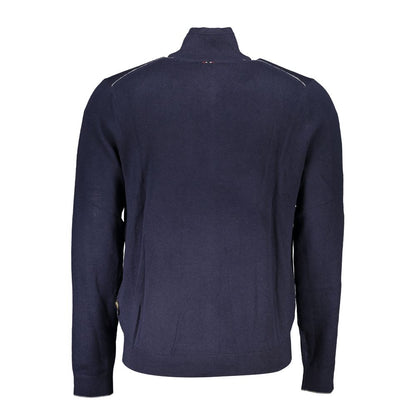 Jersey de tela azul
