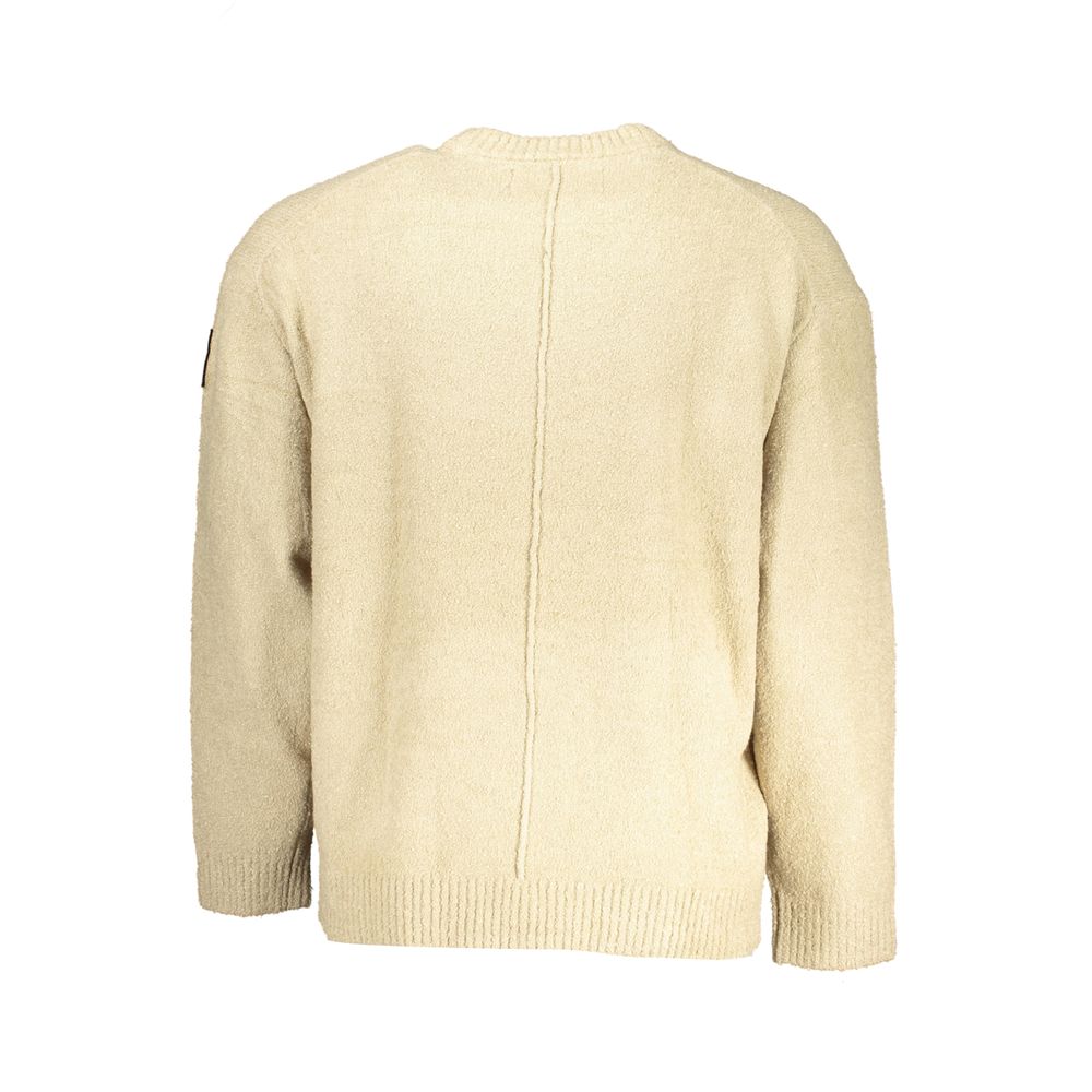 Jersey de algodón beige
